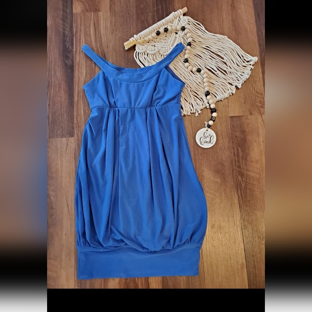 As U Wish Blue Dress Size S
